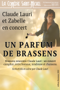 Affiche Un parfum de Brassens - La Comédie Saint-Michel