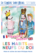 Affiche Les Habits neufs du roi - La Comédie Saint-Michel